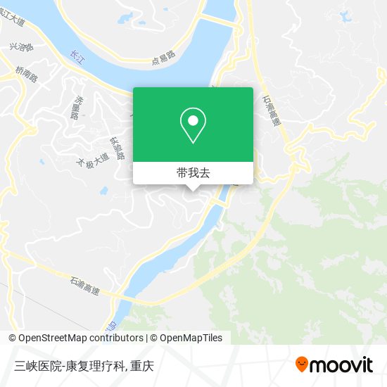 三峡医院-康复理疗科地图