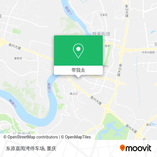 东原嘉阅湾停车场地图