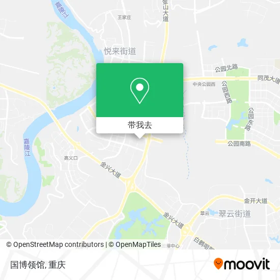 国博领馆地图