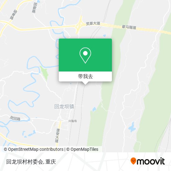 回龙坝村村委会地图