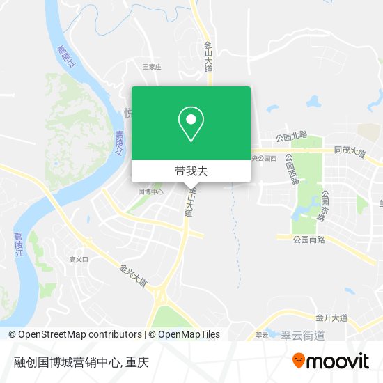融创国博城营销中心地图