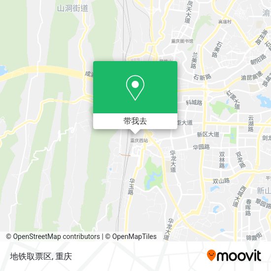 地铁取票区地图