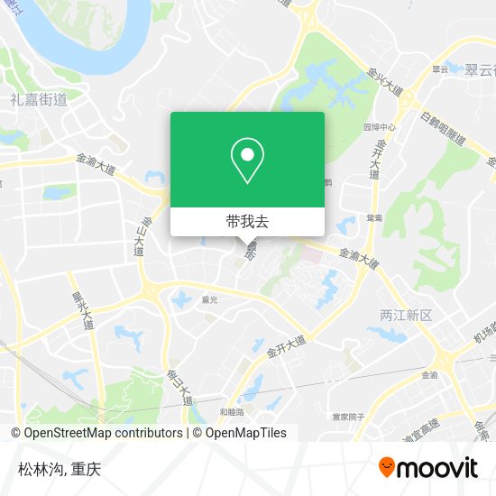 松林沟地图
