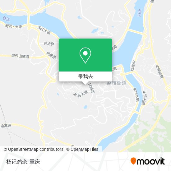 杨记鸡杂地图
