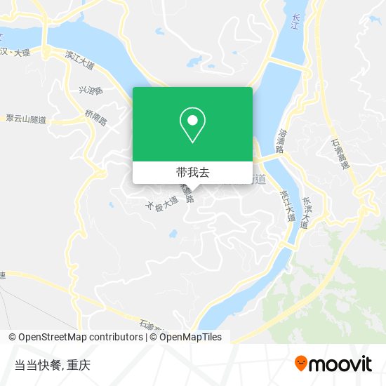 当当快餐地图