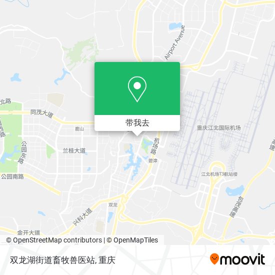 双龙湖街道畜牧兽医站地图