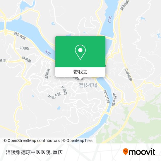 涪陵张德琼中医医院地图