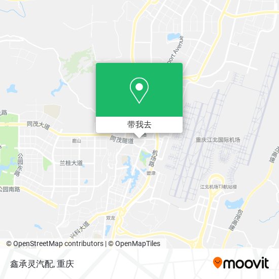 鑫承灵汽配地图