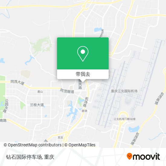 钻石国际停车场地图