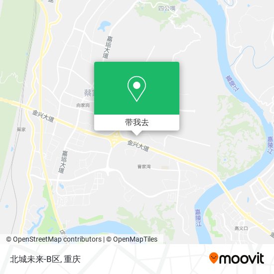 北城未来-B区地图