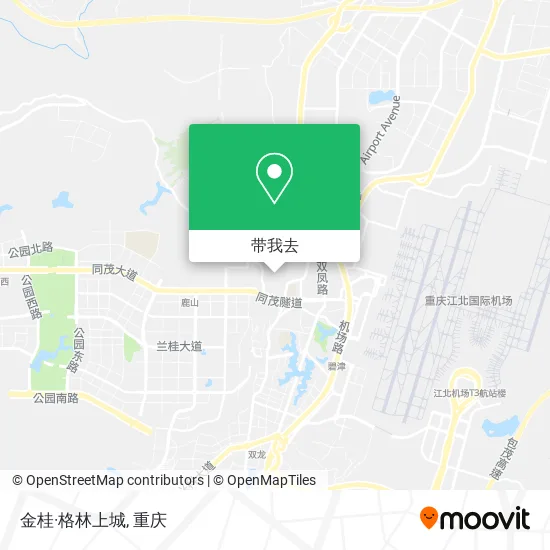 金桂·格林上城地图
