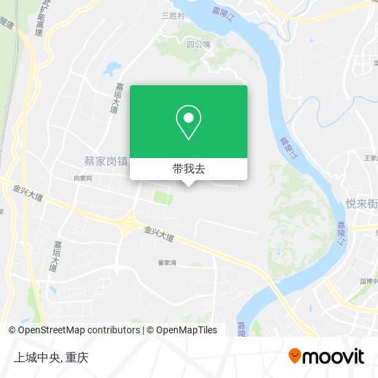 上城中央地图