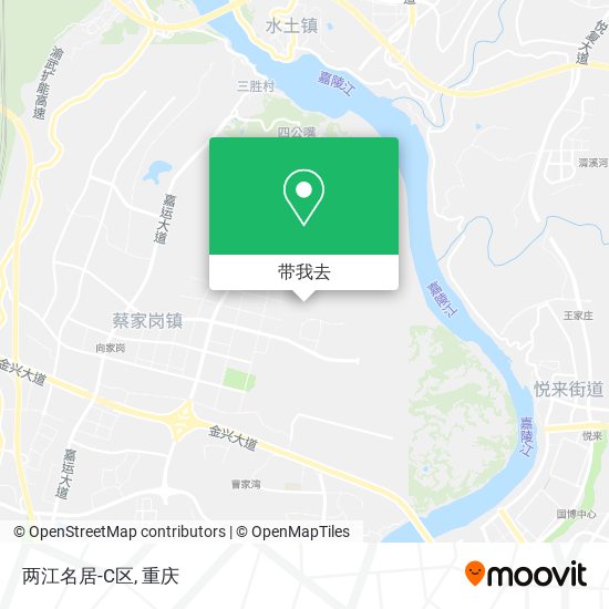两江名居-C区地图