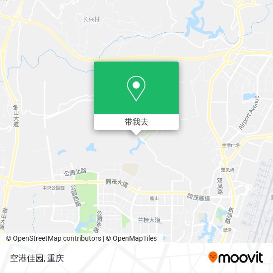 空港佳园地图