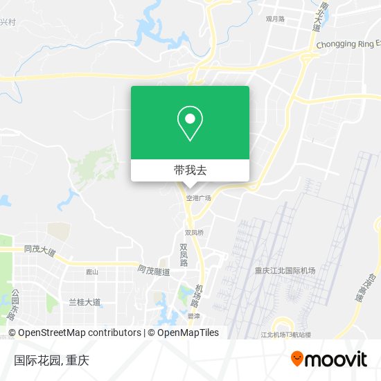 国际花园地图