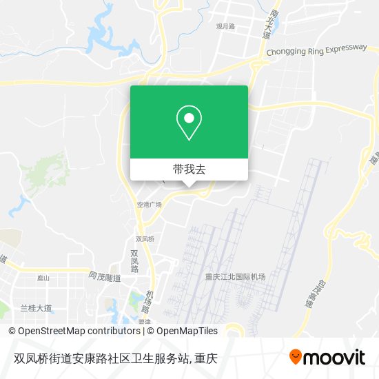 双凤桥街道安康路社区卫生服务站地图