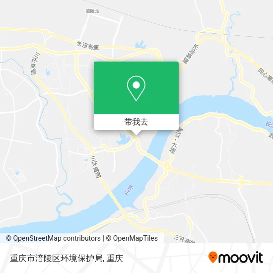 重庆市涪陵区环境保护局地图