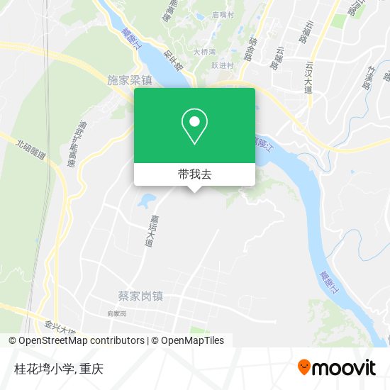 桂花塆小学地图