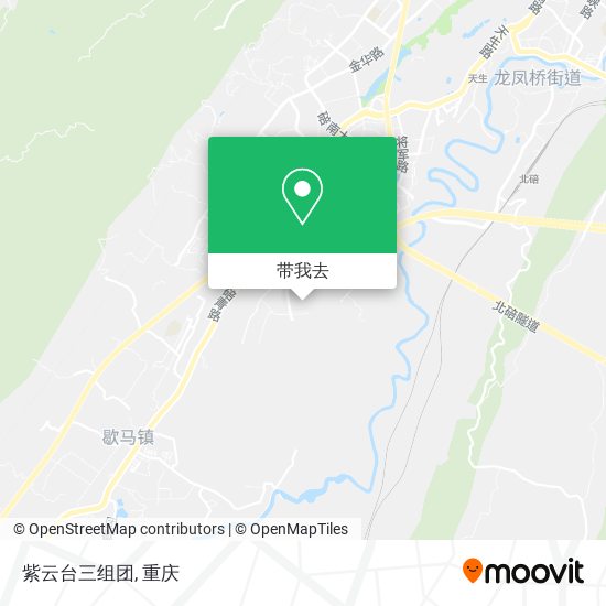 紫云台三组团地图