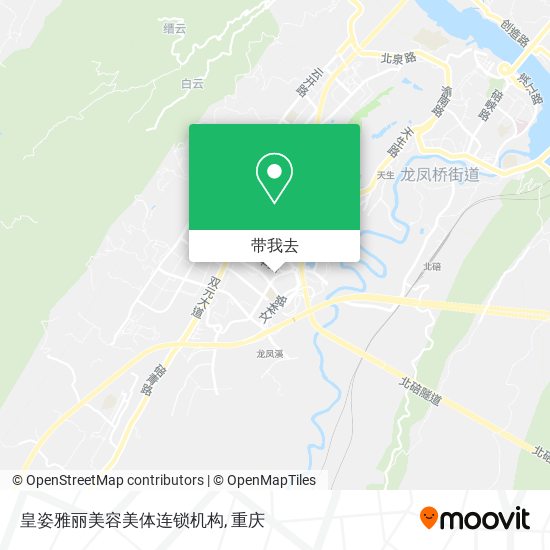 皇姿雅丽美容美体连锁机构地图