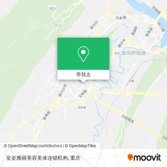 皇姿雅丽美容美体连锁机构地图