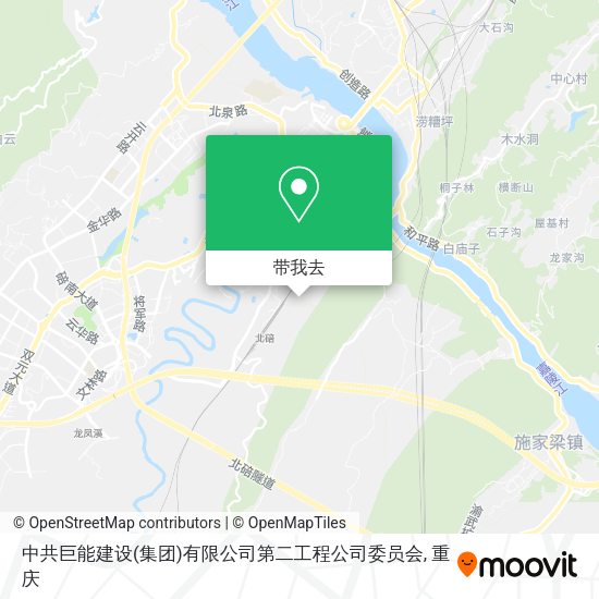 中共巨能建设(集团)有限公司第二工程公司委员会地图