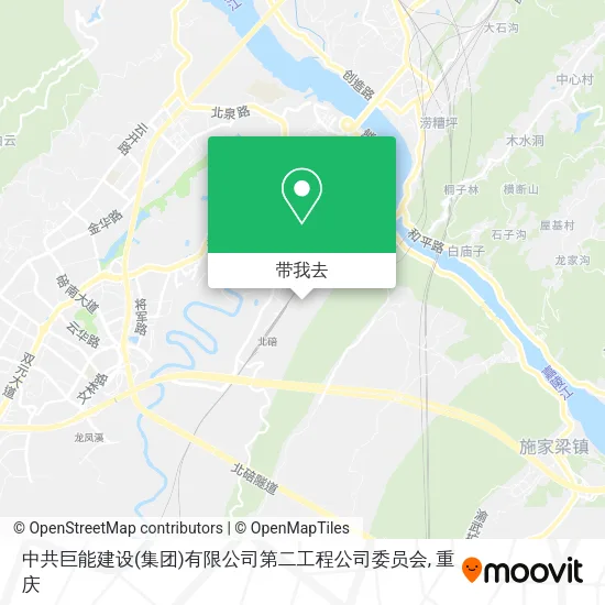 中共巨能建设(集团)有限公司第二工程公司委员会地图