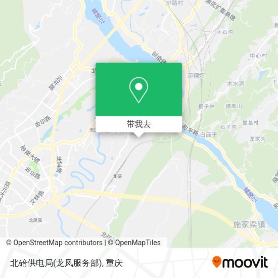 北碚供电局(龙凤服务部)地图