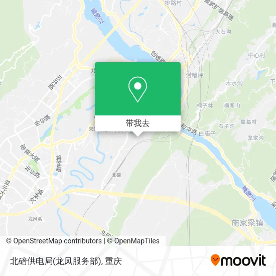 北碚供电局(龙凤服务部)地图