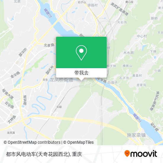 都市风电动车(天奇花园西北)地图