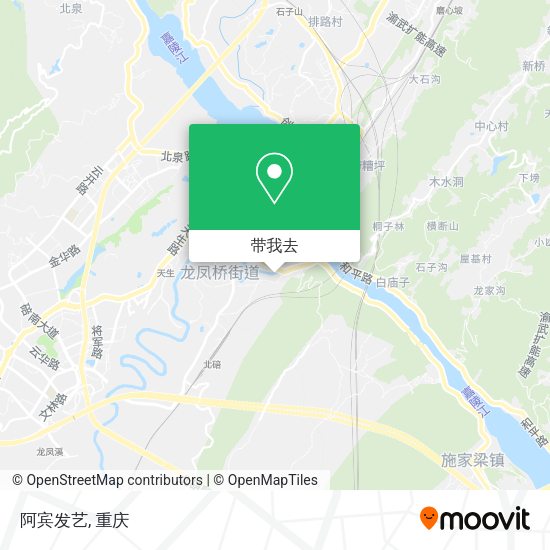 阿宾发艺地图