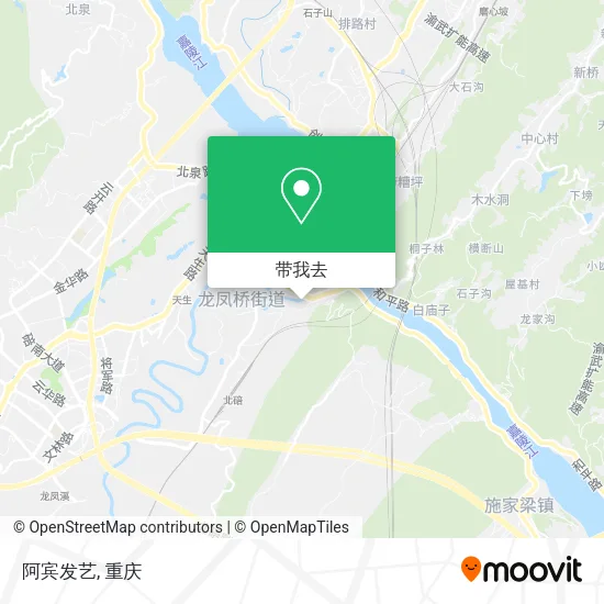 阿宾发艺地图