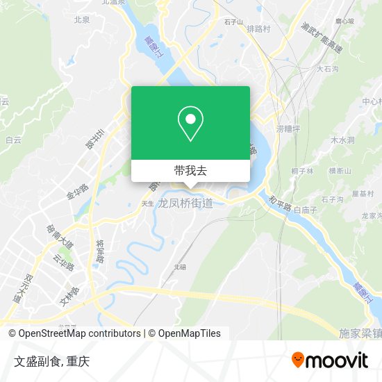 文盛副食地图