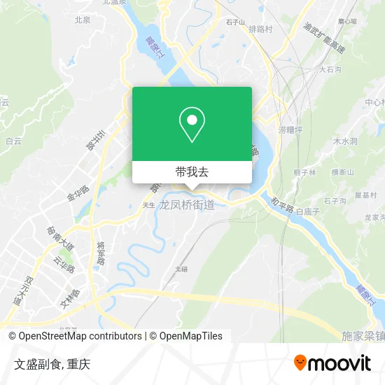 文盛副食地图