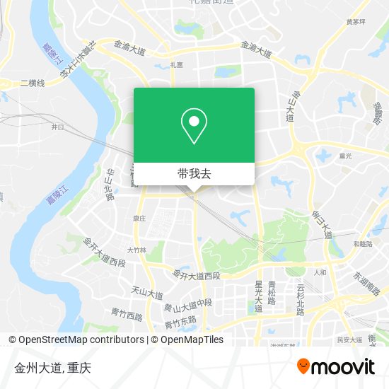 金州大道地图
