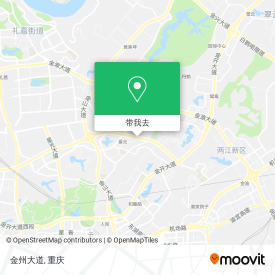 金州大道地图