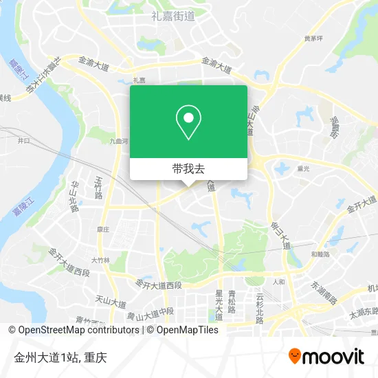 金州大道1站地图