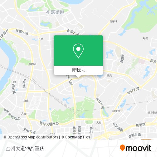金州大道2站地图