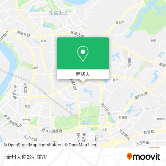 金州大道2站地图