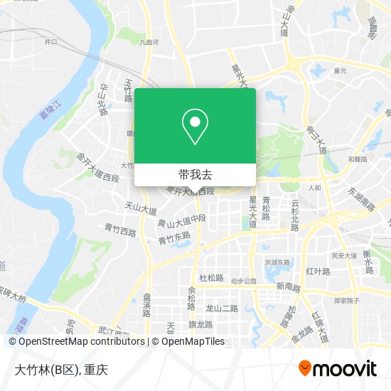 大竹林(B区)地图