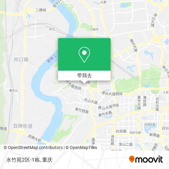 水竹苑2区-1栋地图