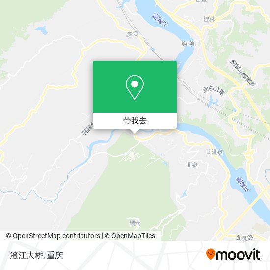 澄江大桥地图