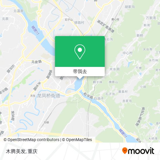 木腾美发地图