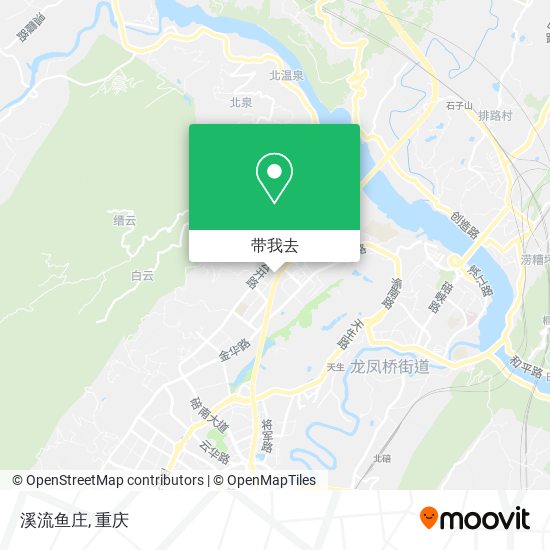 溪流鱼庄地图