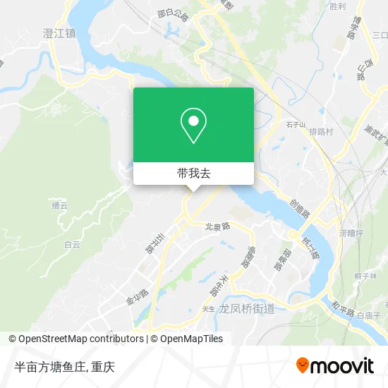 半亩方塘鱼庄地图