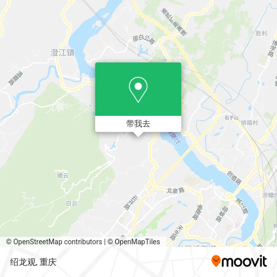 绍龙观地图