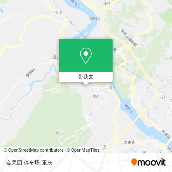 金果园-停车场地图