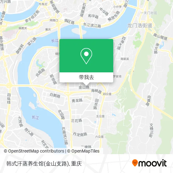韩式汗蒸养生馆(金山支路)地图
