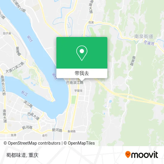蜀都味道地图