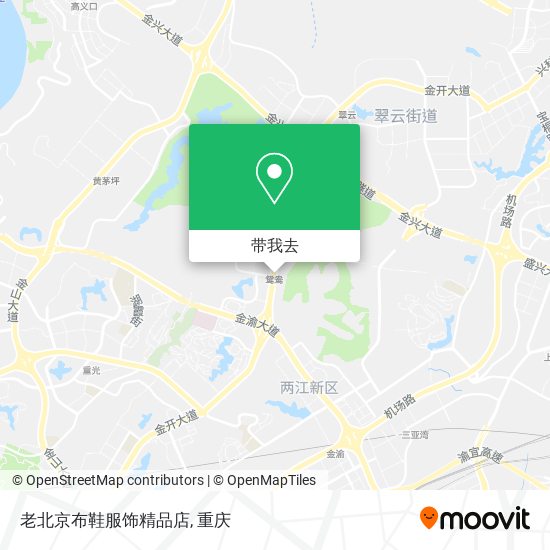老北京布鞋服饰精品店地图